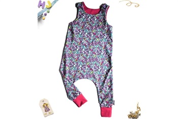 Brightly Bloom Harem Romper